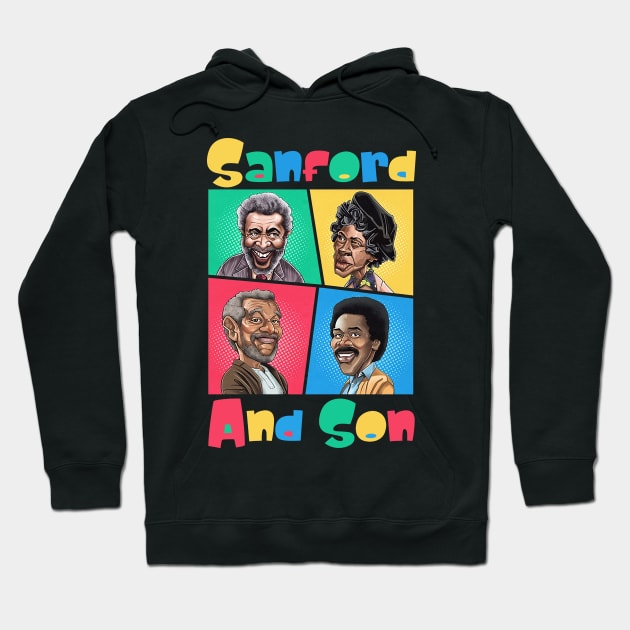 Sanford and Son fresh design Hoodie by Tigaduaart